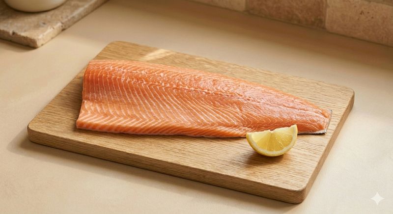 Raw Norwegian Salmon Side R549/kg
