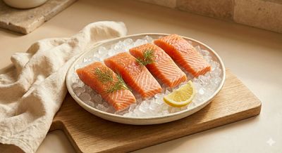 Norwegian Salmon Portions 200g Portions | 4 Pack (800g)
