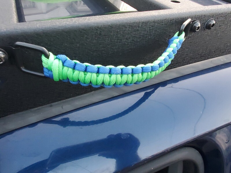Paracord handles