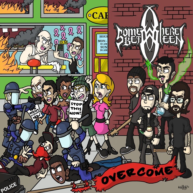 Somewhere Between - Overcome EP
