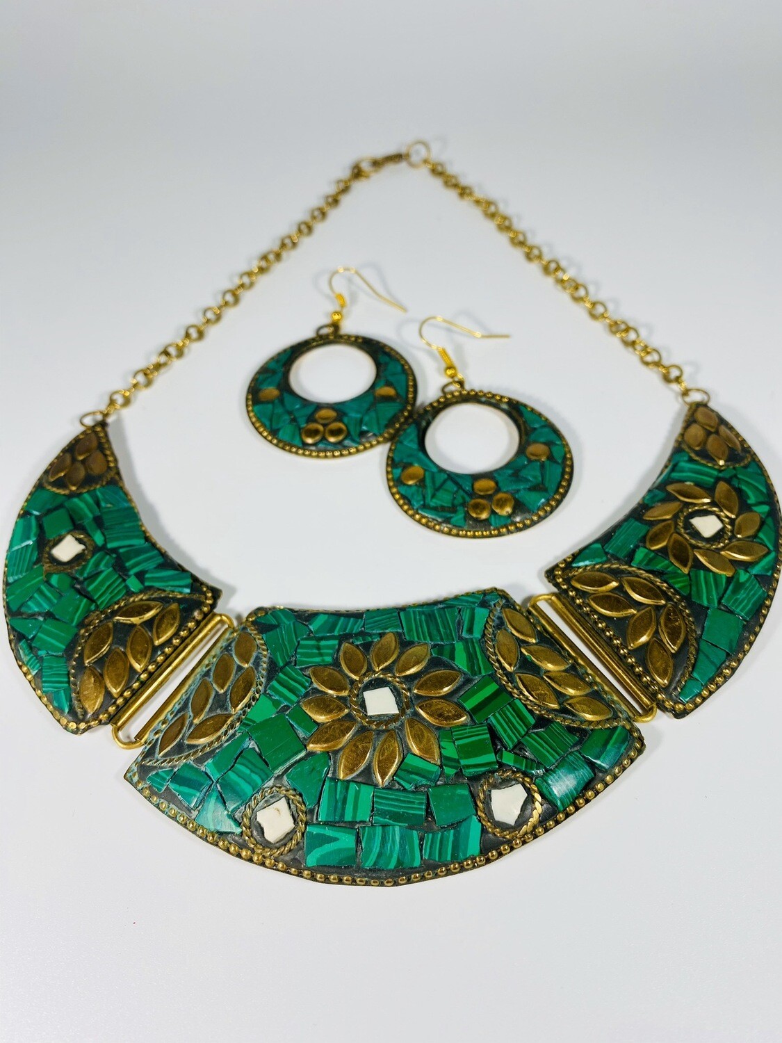 Emerald mosaico set