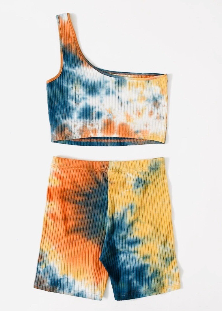 Tie-dye baby