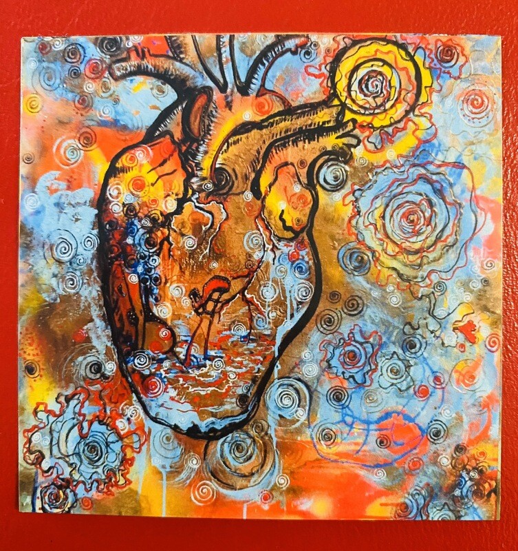“Sumergida de corazón”