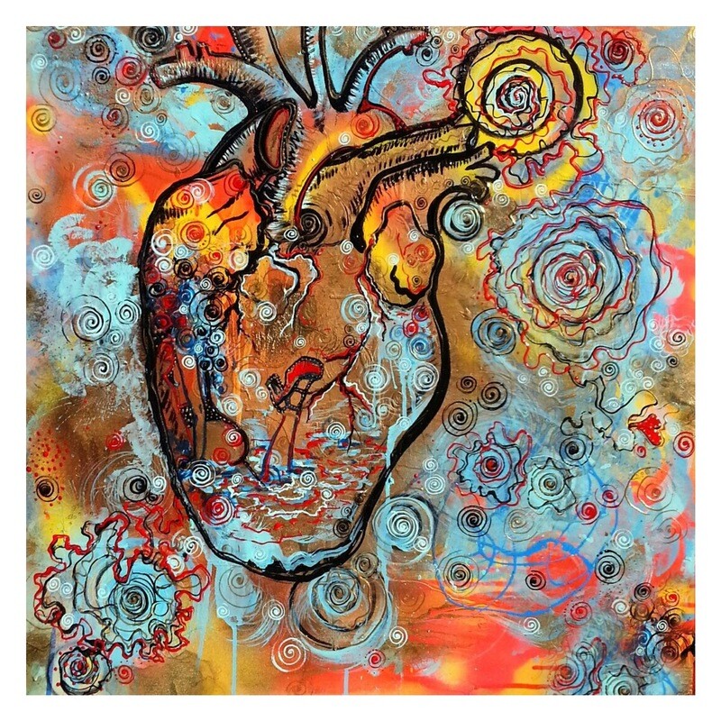 “Sumergida de corazón”