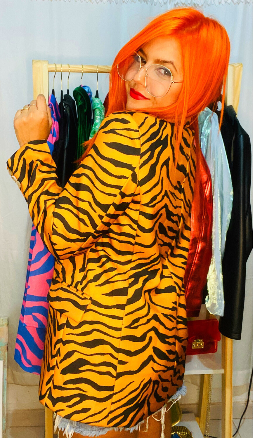 La Jeva Tiger blazer
