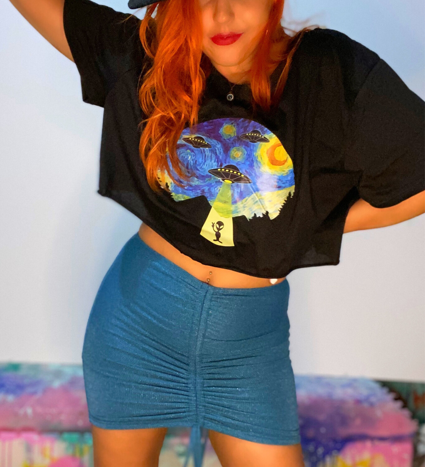 Mermaid vibes skirt