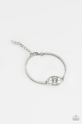 Definitely Dashing-White Bracelet