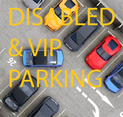 DISABLED & VIP PARKING