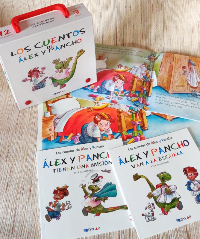LOS CUENTOS DE ALEX Y PANCHO - ESTUCHE