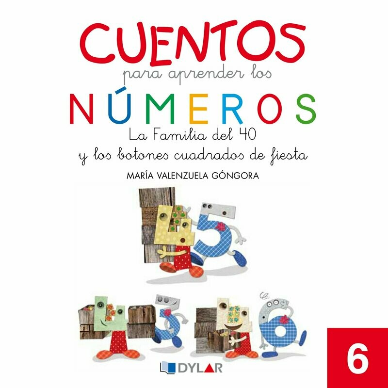 6 - La familia del 40 y los botones cuadrados de fiesta