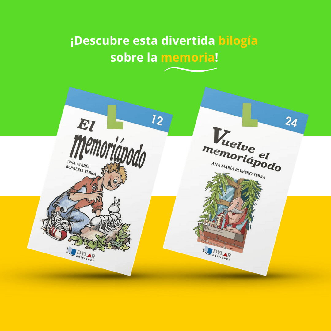 Pack El memoriápodo y Vuelve el memoriápodo - LIBROS