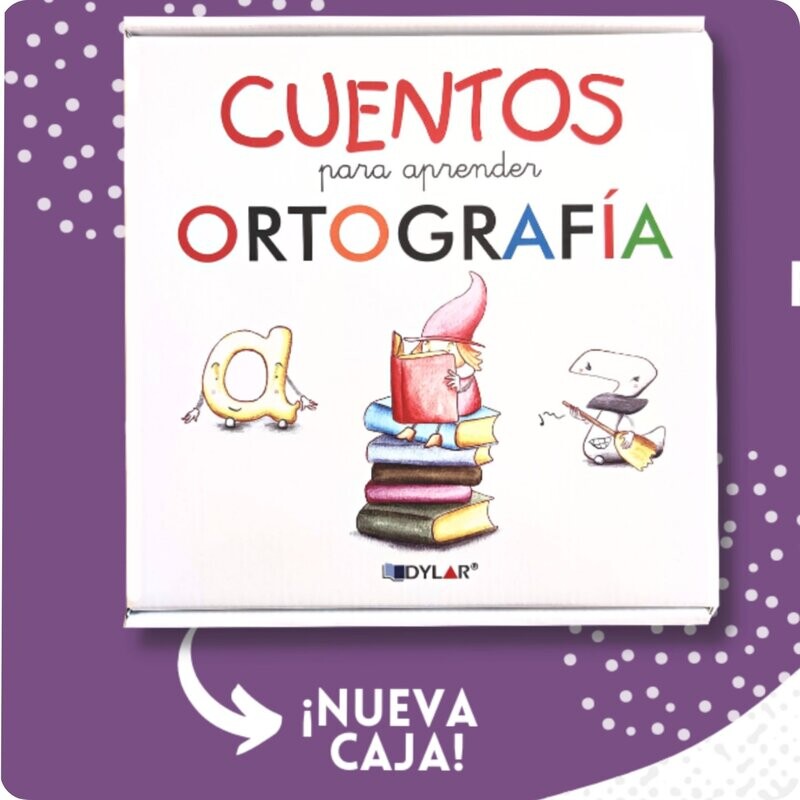 CUENTOS PARA APRENDER ORTOGRAFÍA - CAJA