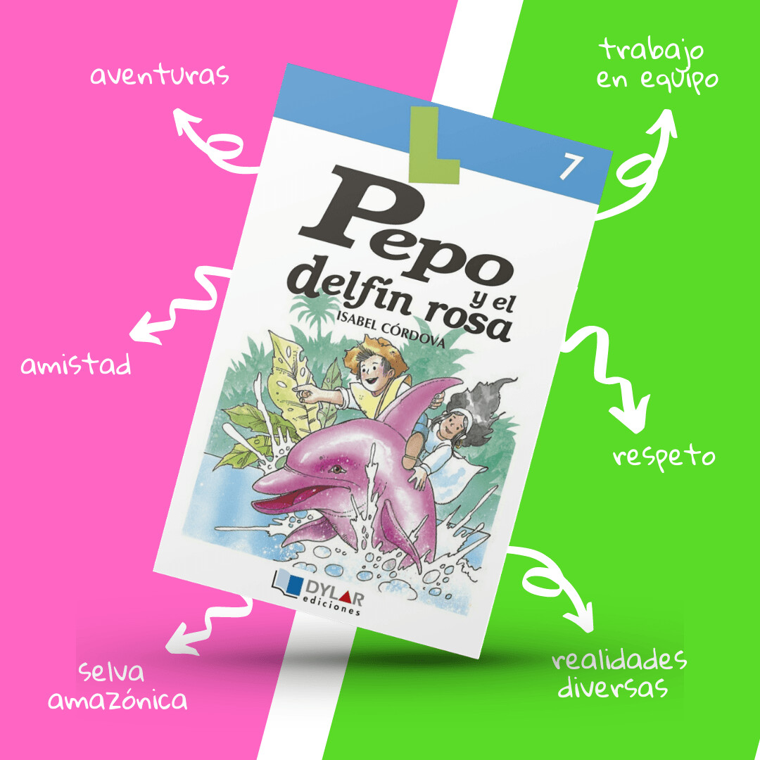 Pepo y el delfín rosa - LIBRO