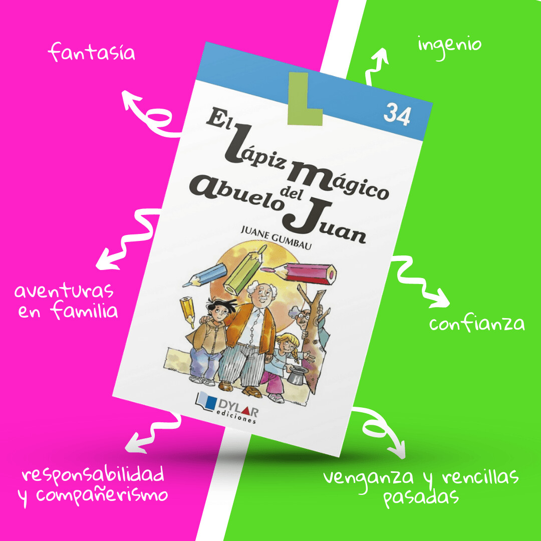 El lápiz mágico del abuelo Juan - LIBRO