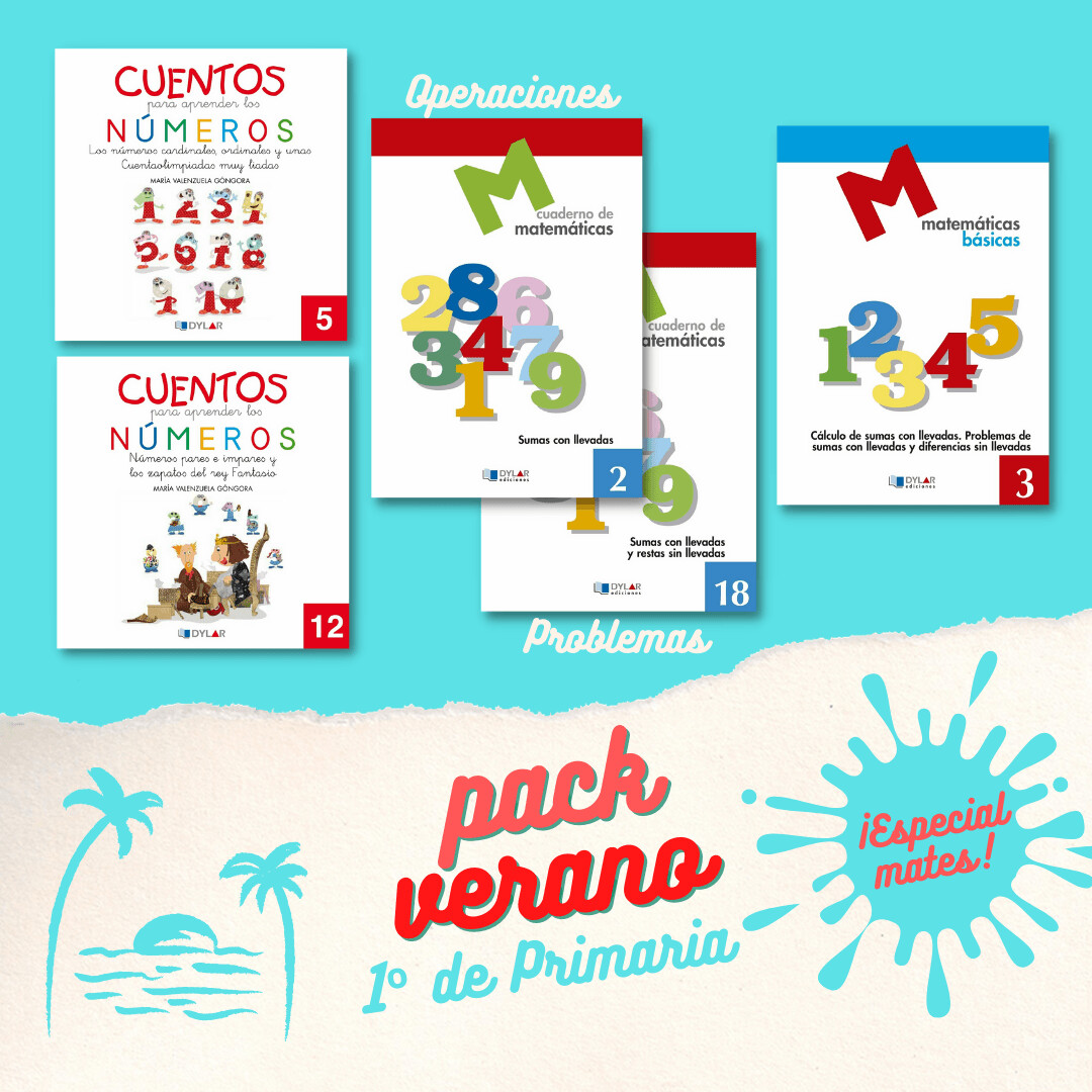 Pack Especial Matemáticas - 1º curso