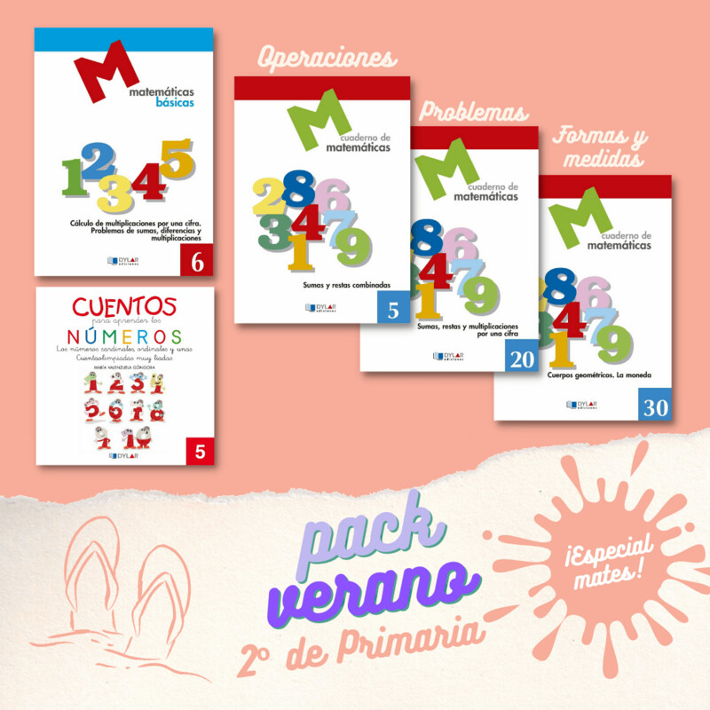 Pack especial matemáticas - 2º curso