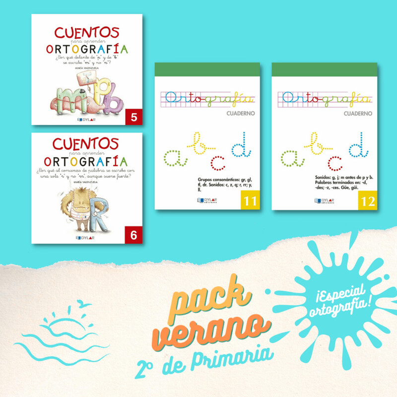 Pack especial Ortografía - 2º curso