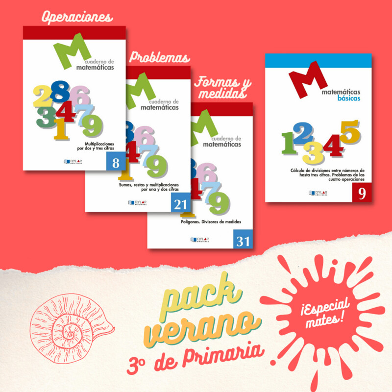 Pack especial matemáticas - 3º curso