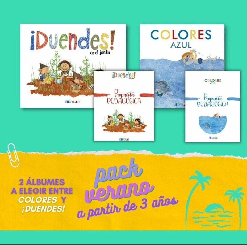 2 álbumes Ilustrados + guías pedagógicas 2 álbumes Ilustrados + guías pedagógicas