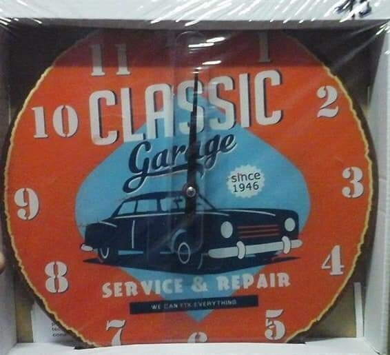 Horloge garage classic