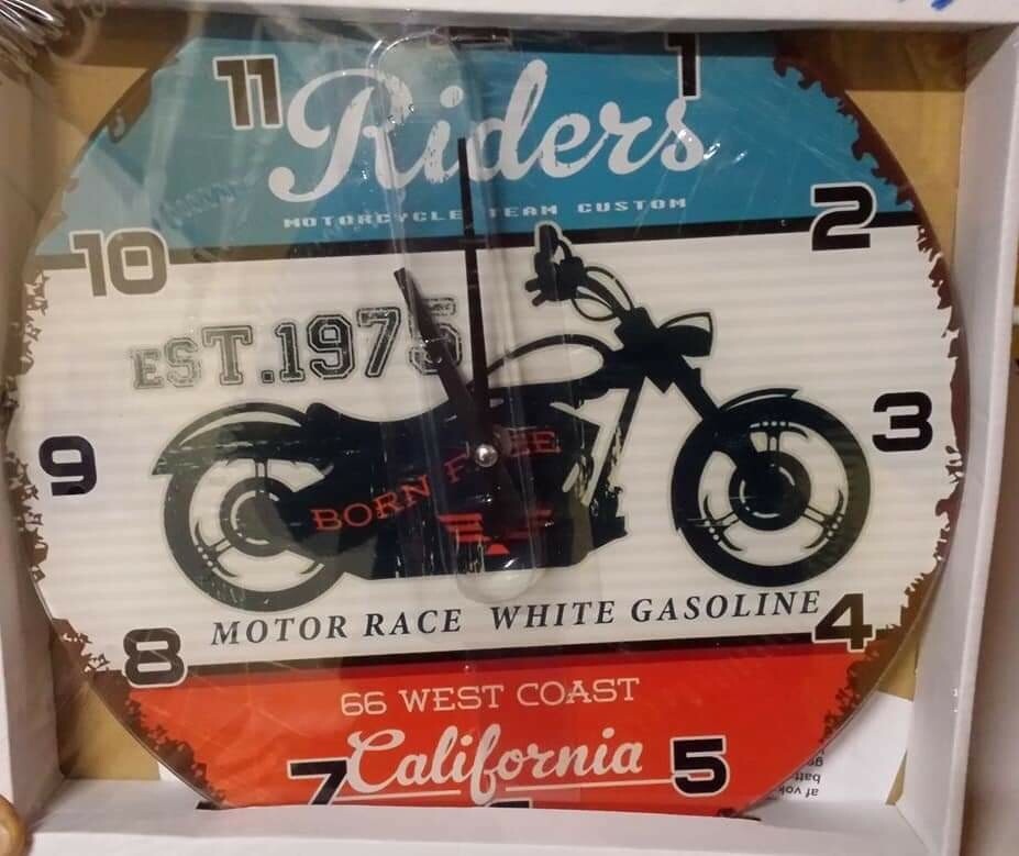 Horloge moto riders