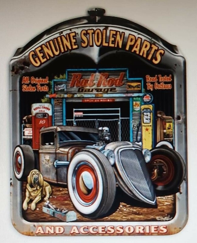 garage radiateur genuine stolen parts