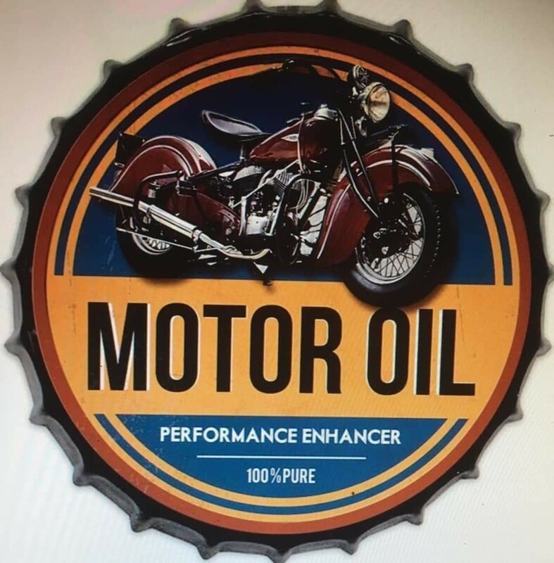 Capsule garage motor oil (harley davidson)