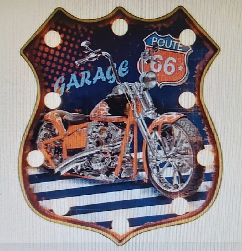 garage moto RT66    &quot; SUR COMMANDE &quot;