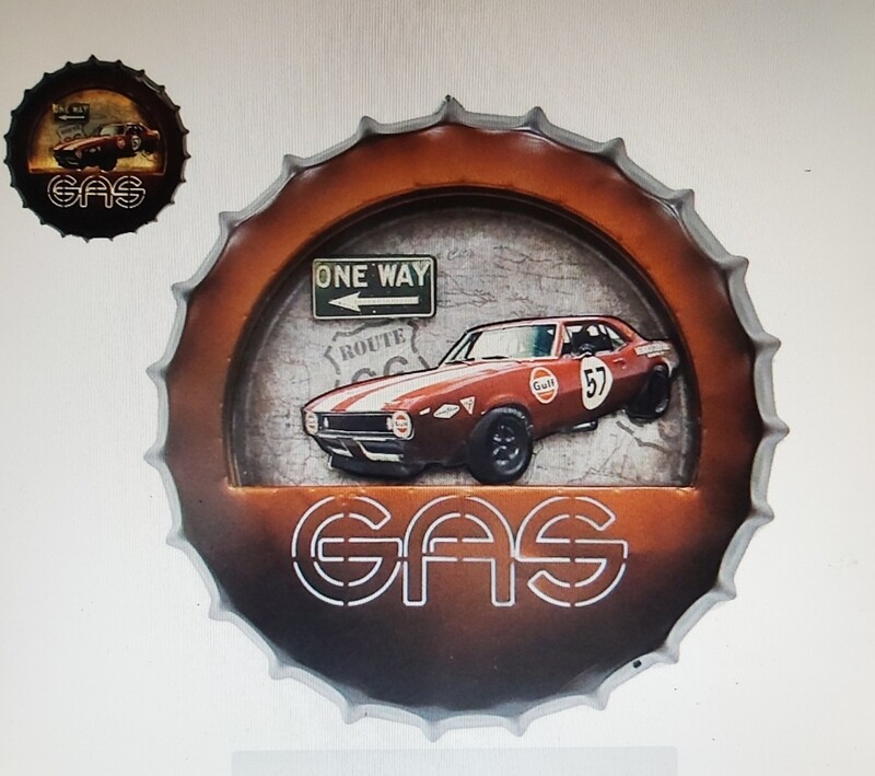 garage voiture camaro gulf  &quot; SUR COMMANDE &quot;