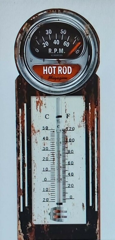 Thermomètre hot rod