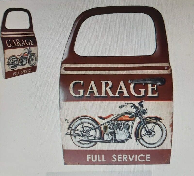 Portière garage moto harley-Davidson