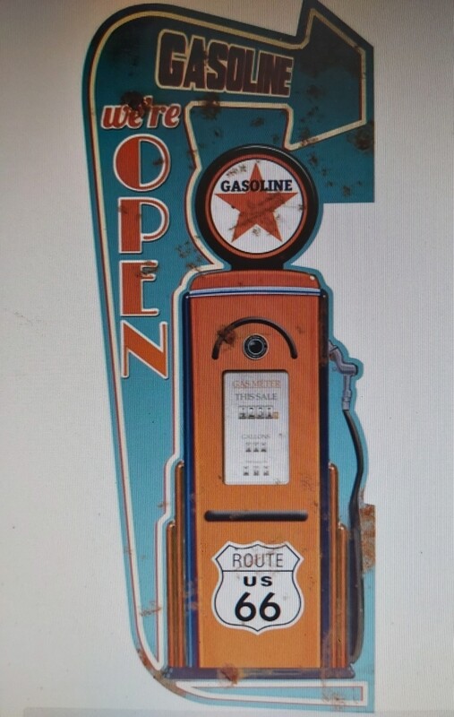garage pompe gasoline