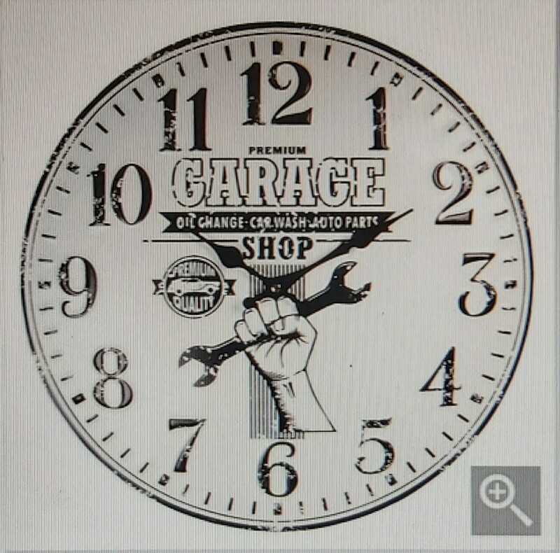 Horloge garage prenuim