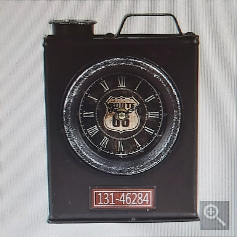 Horloge garage bidon d&#39;huile