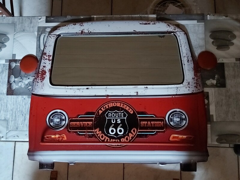 Porte serviette RT66 et son miroir
