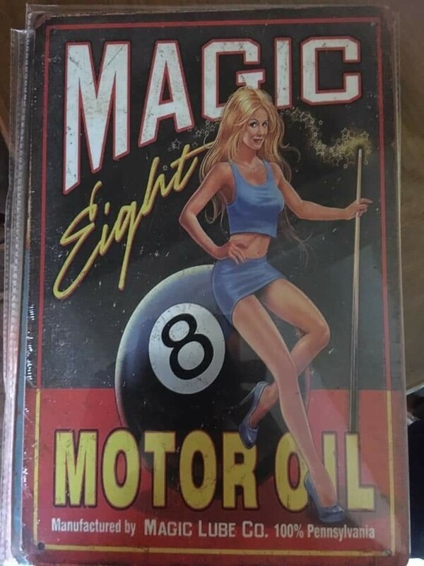 pin&#39;up billard magic motor oil