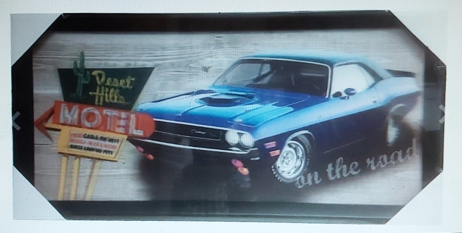 garage voiture camaro motel