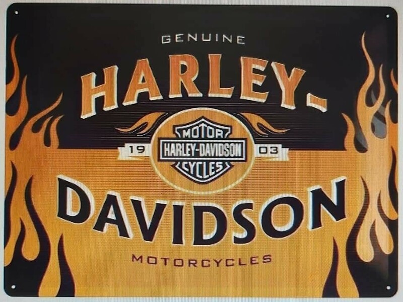 moto harley-Davidson (authentique)