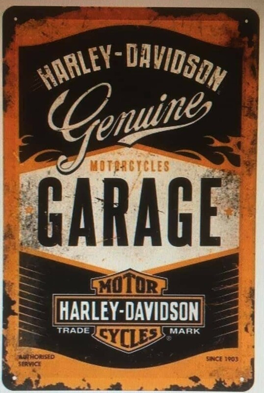 garage harley-Davidson