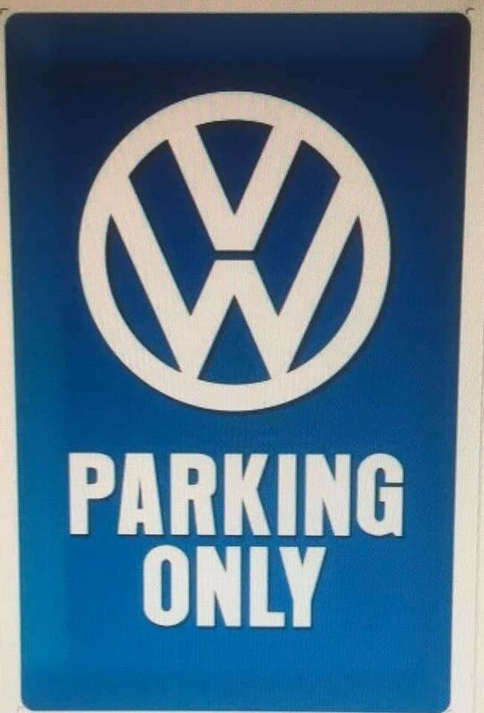 vw parking only