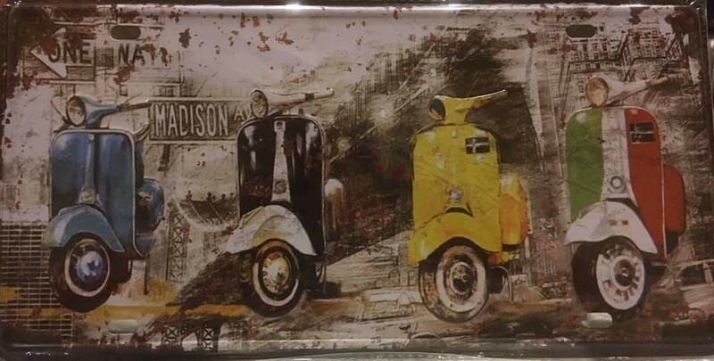 vespa 4 coloris