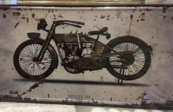 moto Harley-Davidson 1915