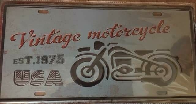 vintage motorcycle 1975