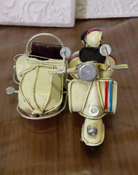 vespa Side-car blanc