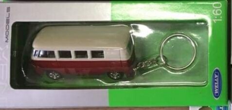 Porte Clé vw combi rouge