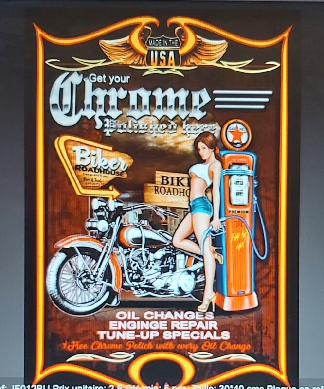 moto pompe  pin&#39;up