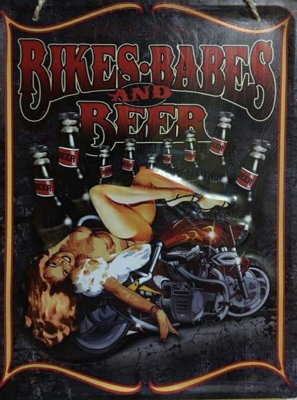 moto bikers babes and beer