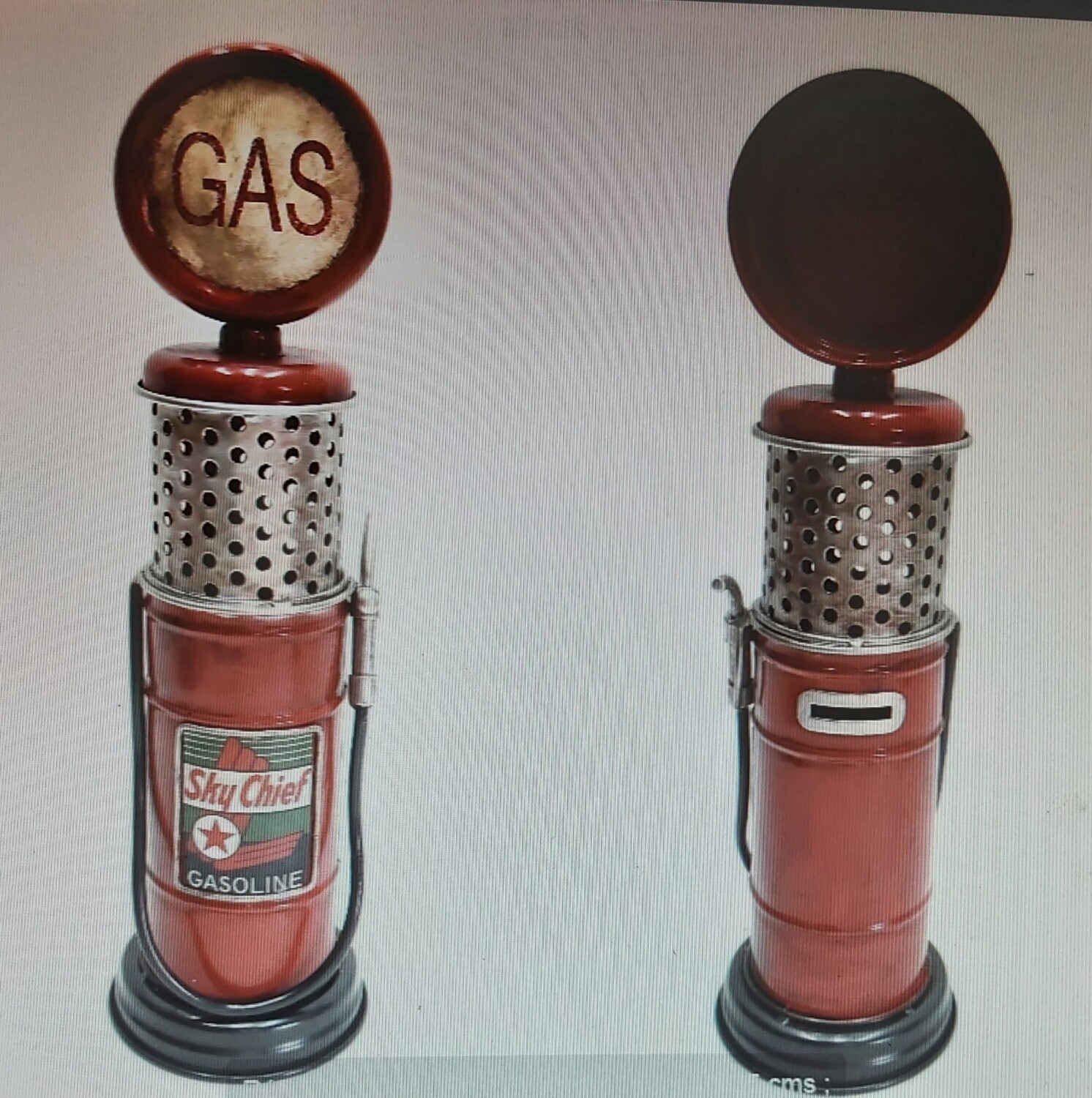Pompe tirelire gasoline Sky Chief texaco