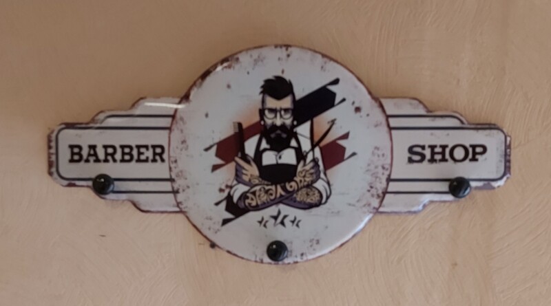 Porte serviette barber shop