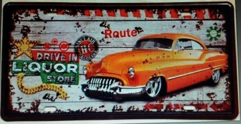 garage Buick orange